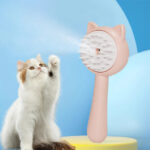 Hair Cleaning Brush With Mist Multifunctional Cat Grooming Brush Rechargeable Self Cleaning Slicker Brush For Pets Dogs & Catsb Pet Products - Image 10