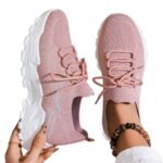 Women's Casual Stylish And Lightweight Soft Bottom Sports Shoes - Image 2