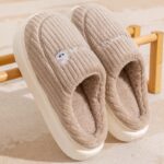 Cotton Slippers Autumnwinter Thickened Best-selling For Indoor Use - Image 2